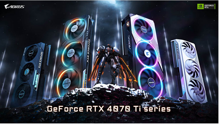 GIGABYTE trình làng dòng card đồ họa GeForce RTX 4070 Ti